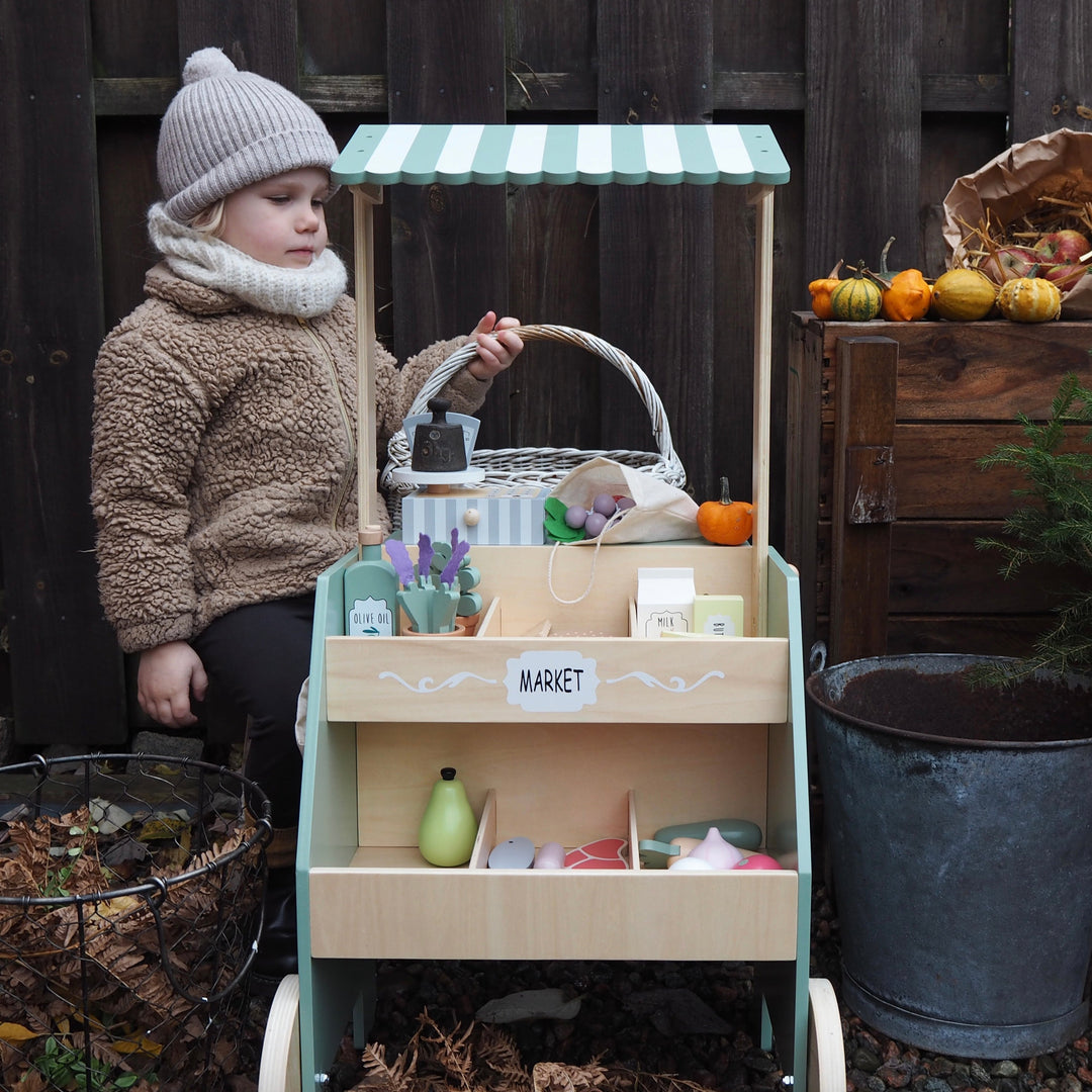 Jabadabado - Wooden Market Stand - Mabel & Fox