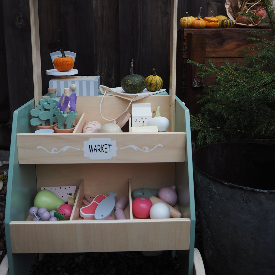 Jabadabado - Wooden Market Stand - Mabel & Fox