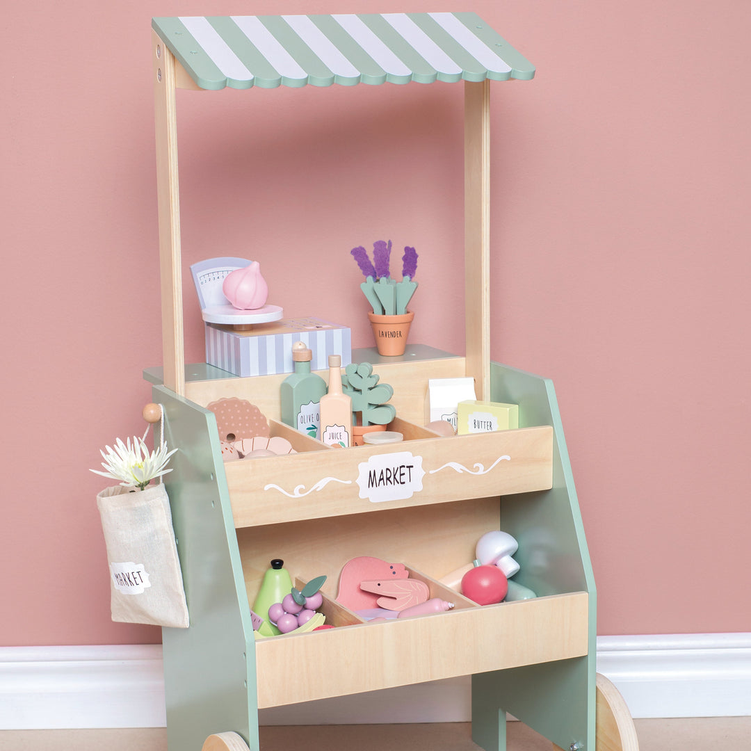Jabadabado - Wooden Market Stand - Mabel & Fox