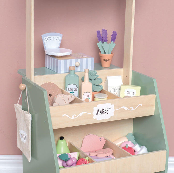 Jabadabado - Wooden Market Stand - Mabel & Fox