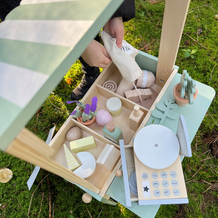 Jabadabado - Wooden Market Stand - Mabel & Fox