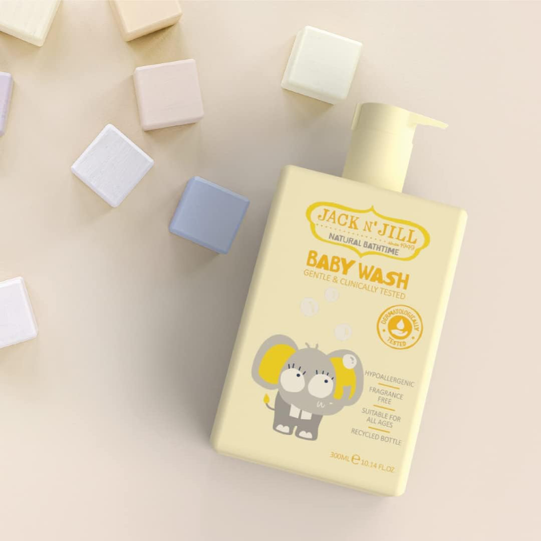 Jack N' Jill - Baby Wash - Natural 300ml - Mabel & Fox