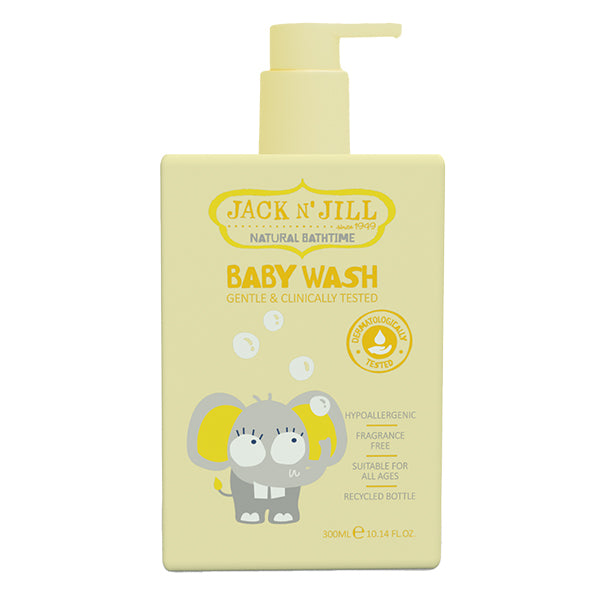 Jack N' Jill - Baby Wash - Natural 300ml - Mabel & Fox