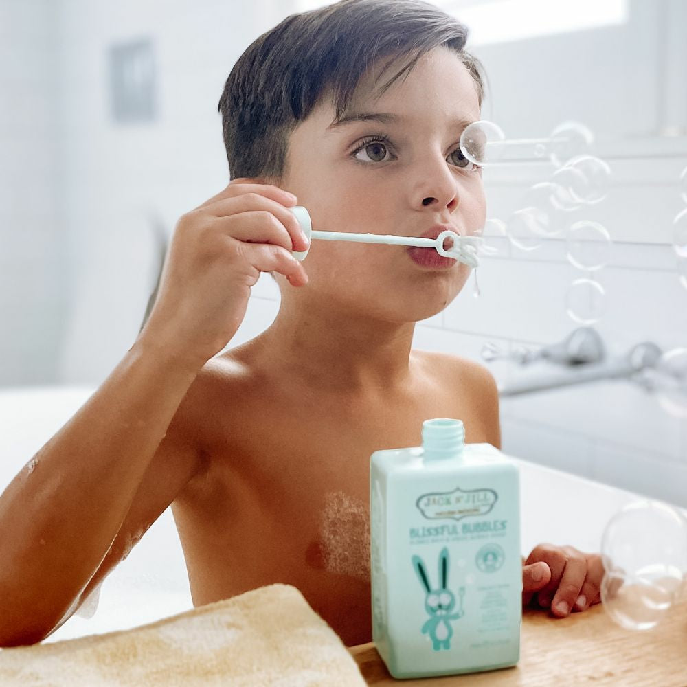 Jack N' Jill - Bubble Bath with Bubble Wand - Natural 300ml - Mabel & Fox