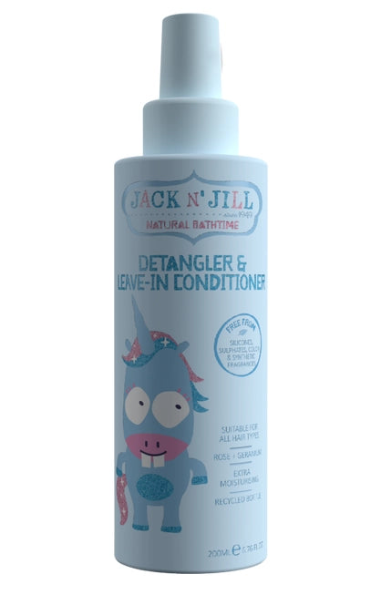 Jack N' Jill - Detangler & Leave-In Conditioner - Natural 200ml - Mabel & Fox