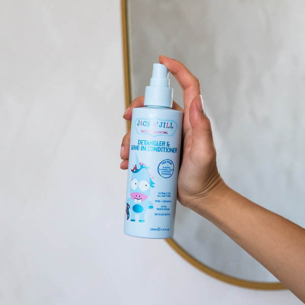 Jack N' Jill - Detangler & Leave-In Conditioner - Natural 200ml - Mabel & Fox