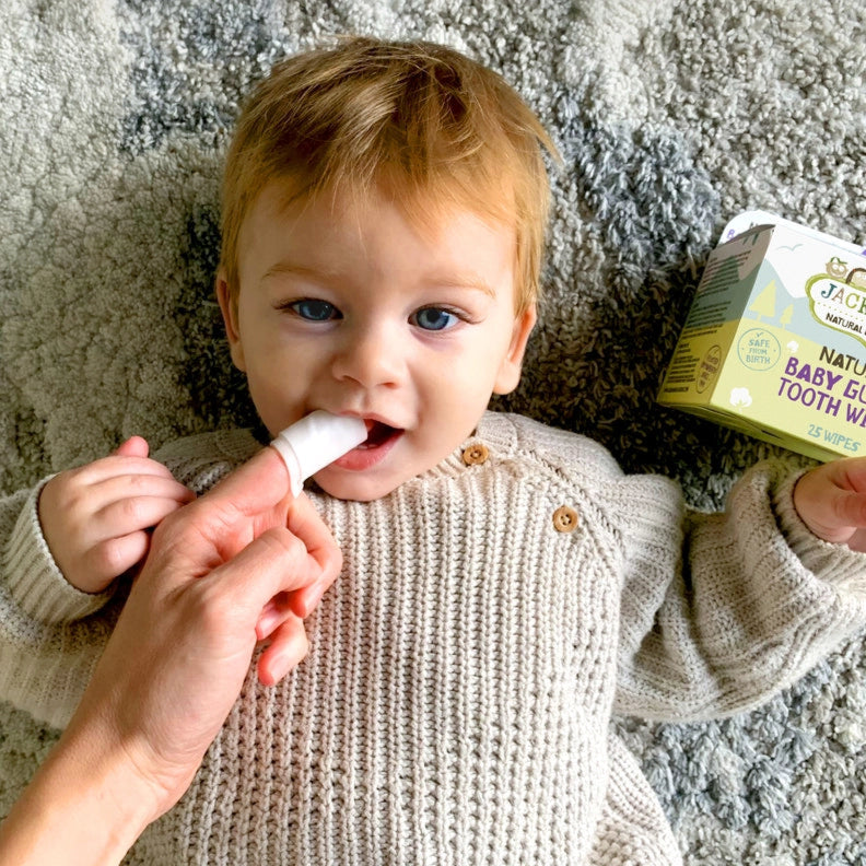 Jack N' Jill - Natural Baby Gum & Tooth Wipes - Mabel & Fox