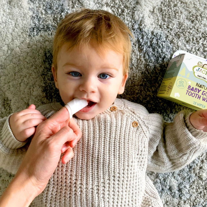 Jack N' Jill - Natural Baby Gum & Tooth Wipes - Mabel & Fox