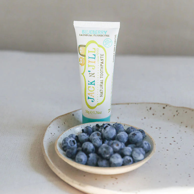 Jack N' Jill - Natural Toothpaste - Blueberry - Mabel & Fox