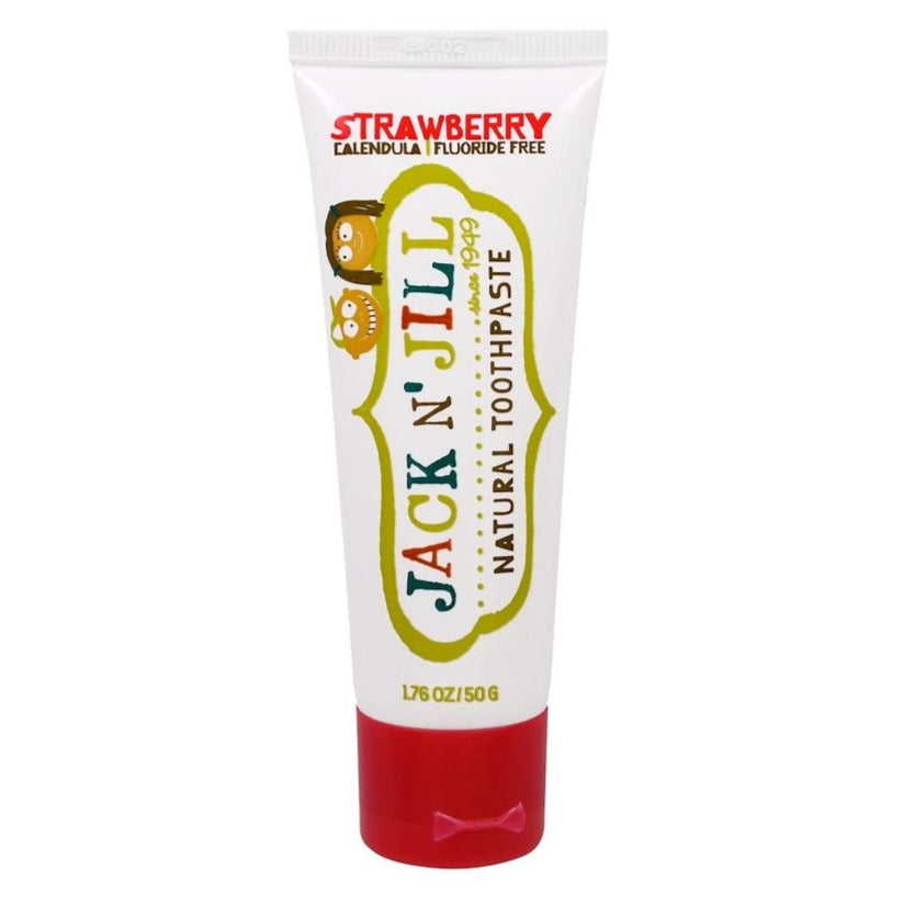 Jack N' Jill - Natural Toothpaste - Strawberry - Mabel & Fox