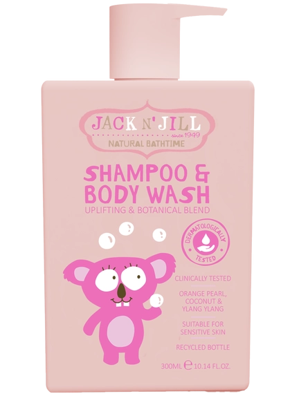 Jack N' Jill - Shampoo & Body Wash - Natural 300ml - Mabel & Fox