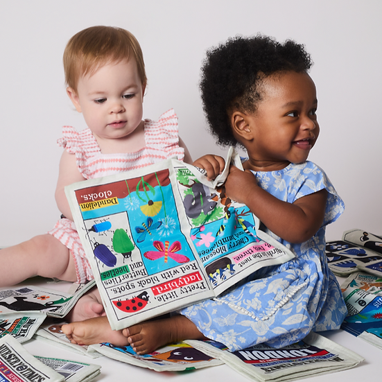Jo & Nic's Crinkly Cloth Books - Nature Trail - Mabel & Fox