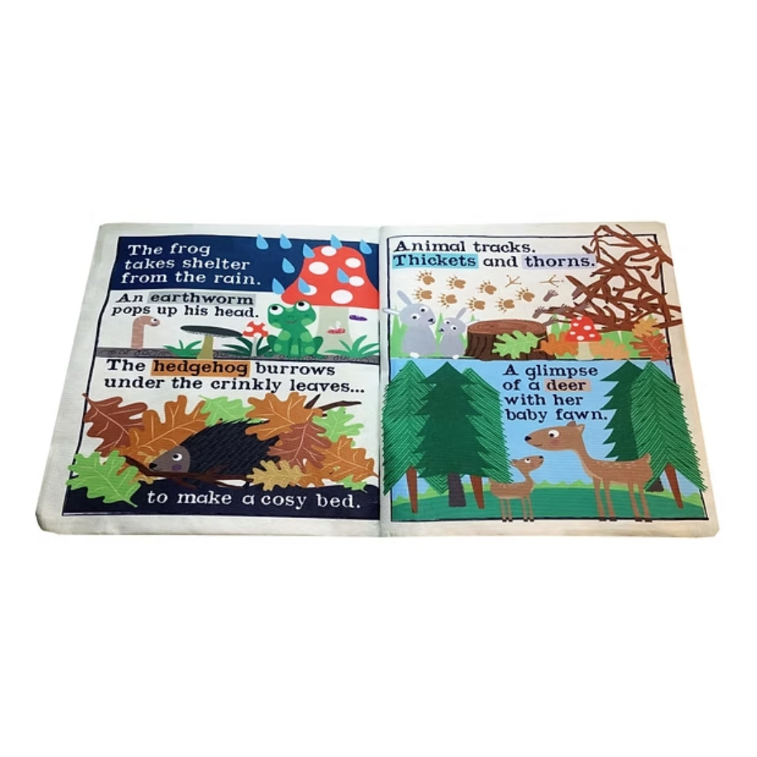 Jo & Nic's Crinkly Cloth Books - Nature Trail - Mabel & Fox