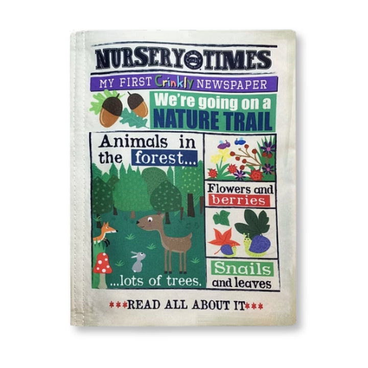 Jo & Nic's Crinkly Cloth Books - Nature Trail - Mabel & Fox
