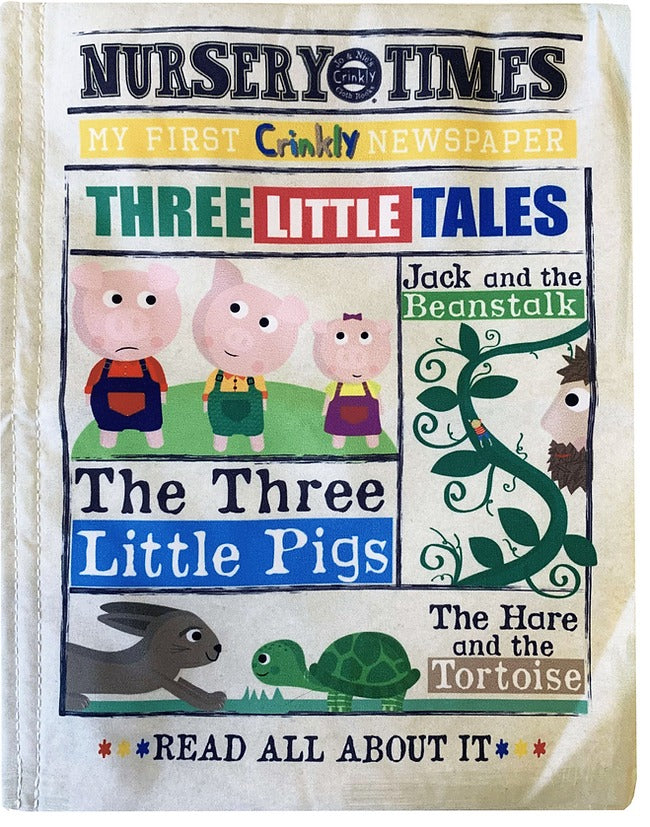 Jo & Nic's Crinkly Cloth Books - Three Little Tales - Mabel & Fox