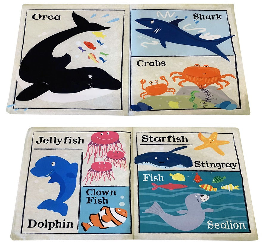 Jo & Nic's Crinkly Cloth Books - Under The Sea - Mabel & Fox