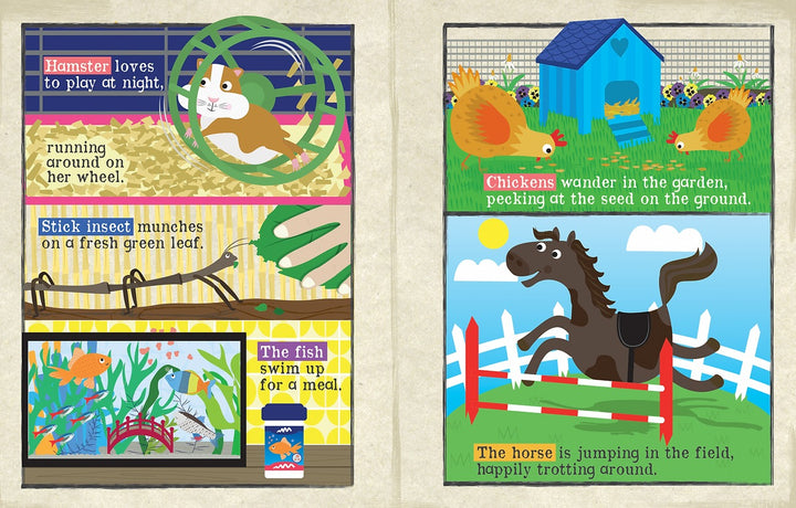 Jo & Nic's Crinkly Cloth Books - We Love Our Pets - Mabel & Fox