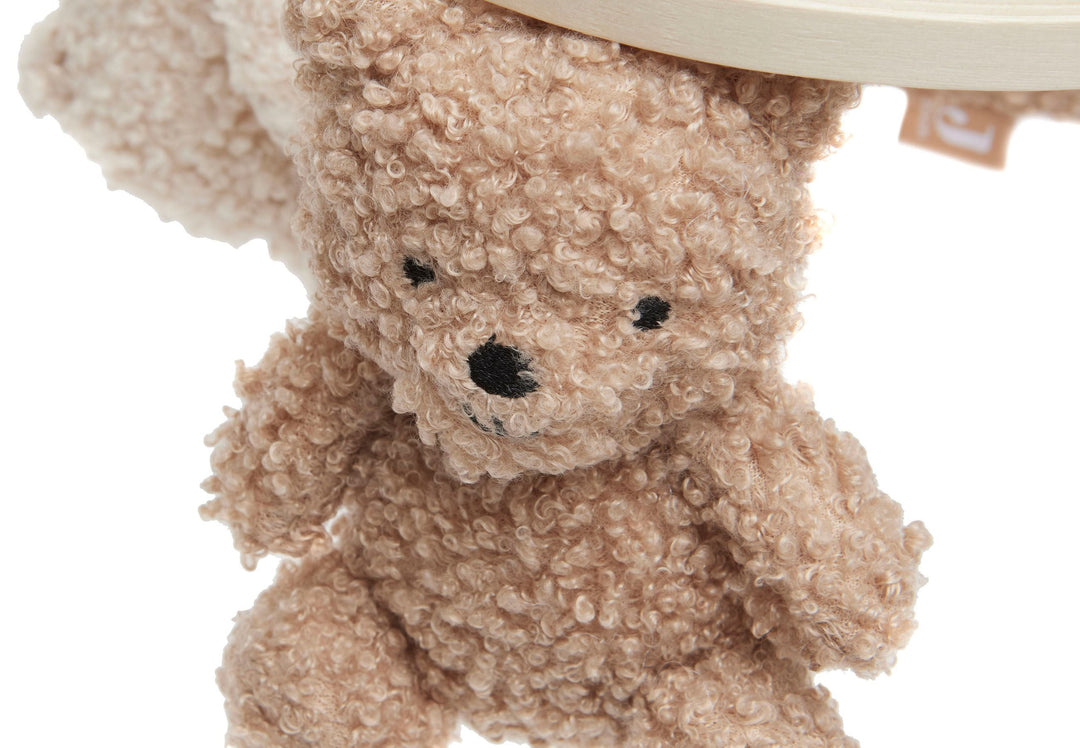 Jollein - Baby Cot Mobile - Teddy Bear Natural / Biscuit - Mabel & Fox