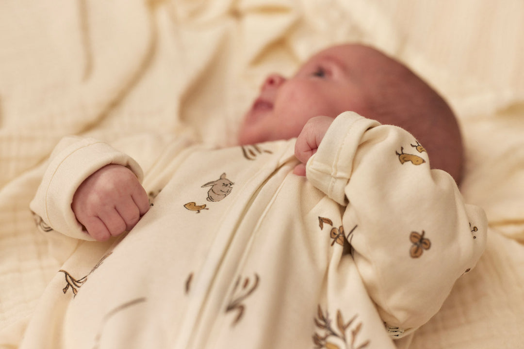 Jollein - Baby Sleeping Bag With Removable Sleeves - 60cm - Riverside - Mabel & Fox