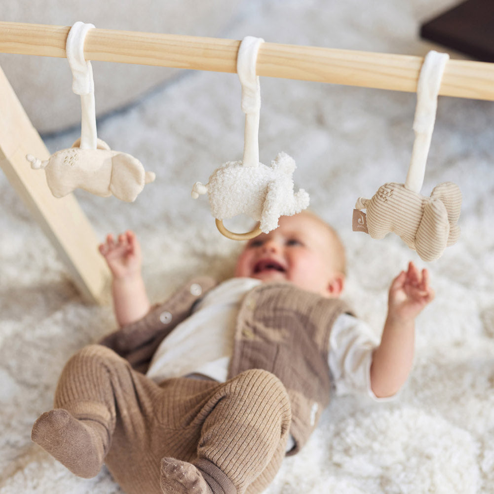 Jollein - Babygym Toys - Elephant Tales - Mabel & Fox