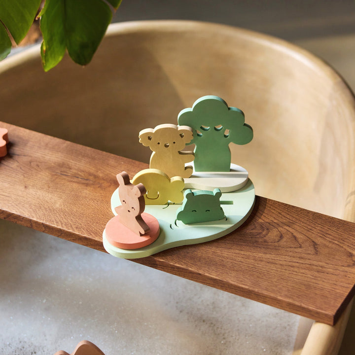 Jollein - Bath Foam Playset - Kangaroots - Mabel & Fox