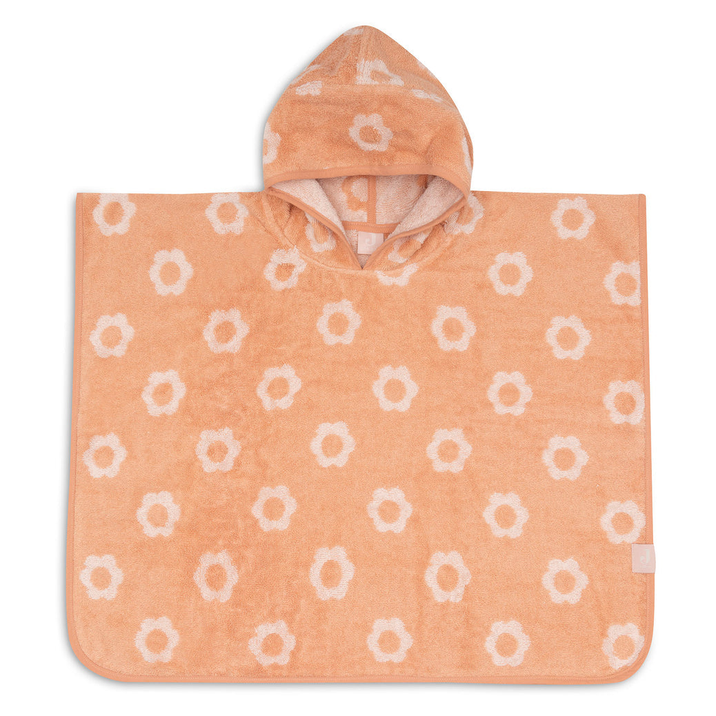 Jollein – Bath Poncho Terry – Jacquard - Flower - Mabel & Fox