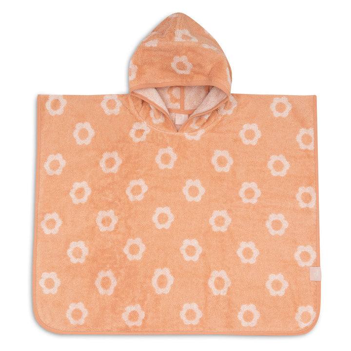 Jollein – Bath Poncho Terry – Jacquard - Flower - Mabel & Fox