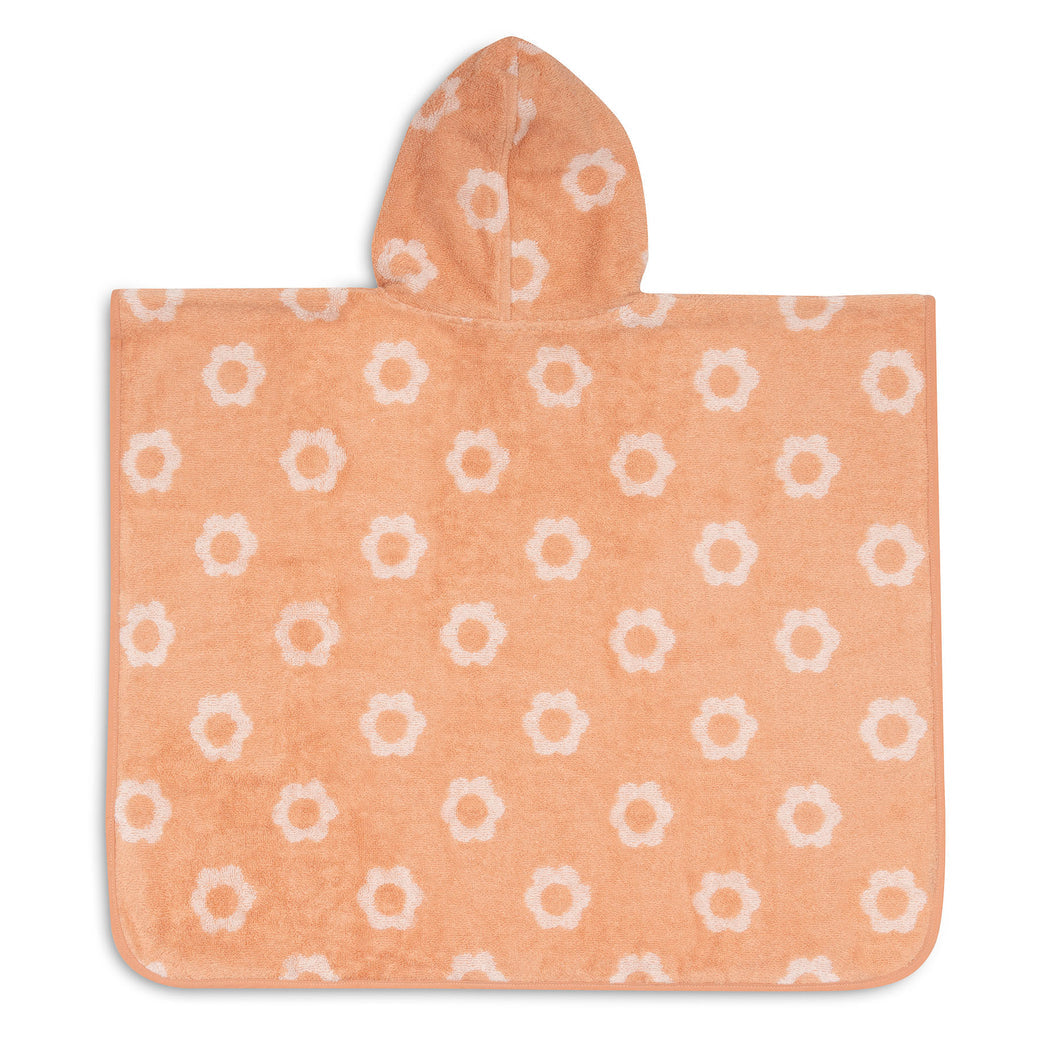 Jollein – Bath Poncho Terry – Jacquard - Flower - Mabel & Fox
