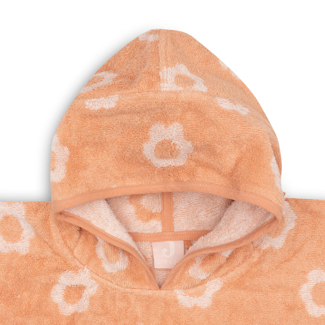 Jollein – Bath Poncho Terry – Jacquard - Flower - Mabel & Fox