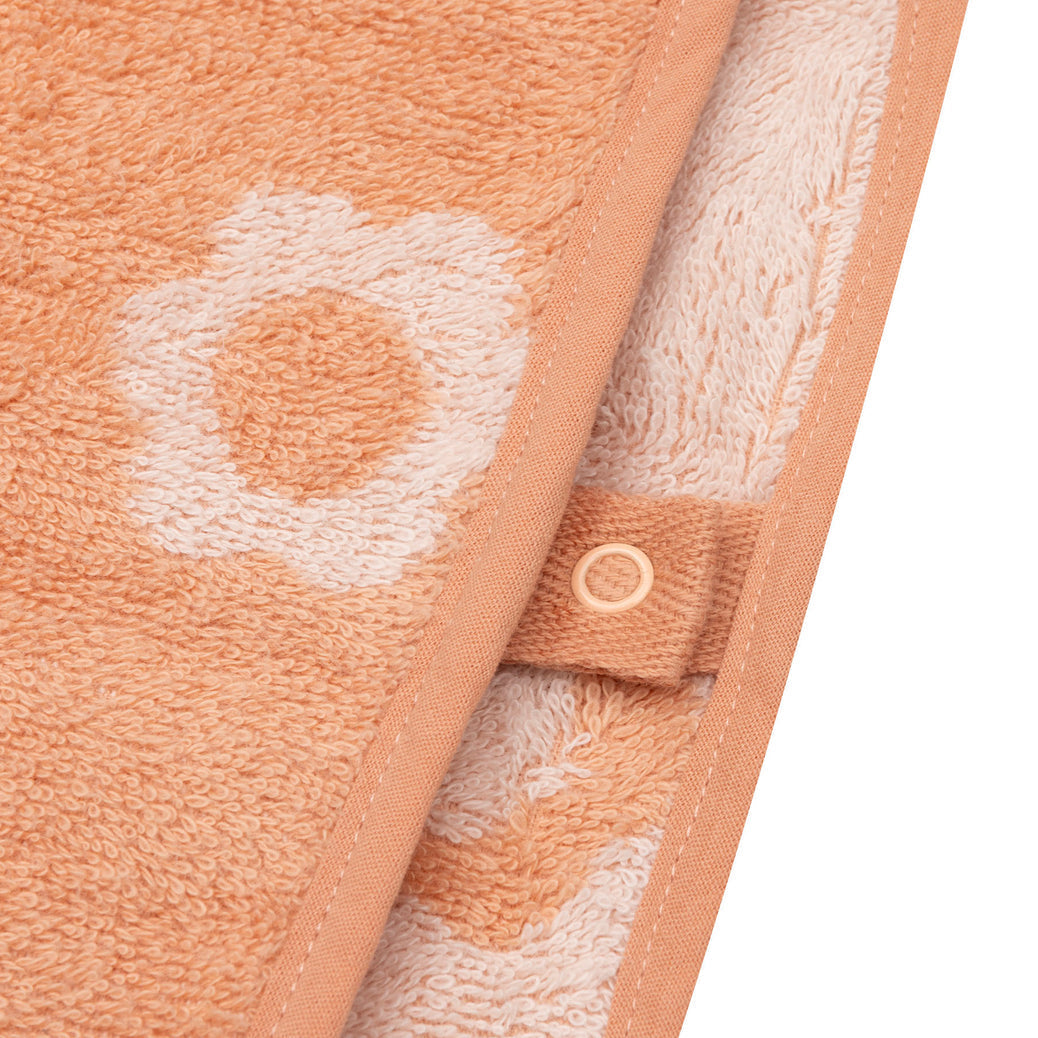 Jollein – Bath Poncho Terry – Jacquard - Flower - Mabel & Fox