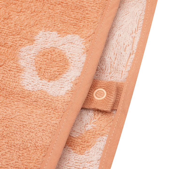 Jollein – Bath Poncho Terry – Jacquard - Flower - Mabel & Fox