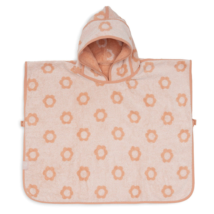 Jollein – Bath Poncho Terry – Jacquard - Flower - Mabel & Fox