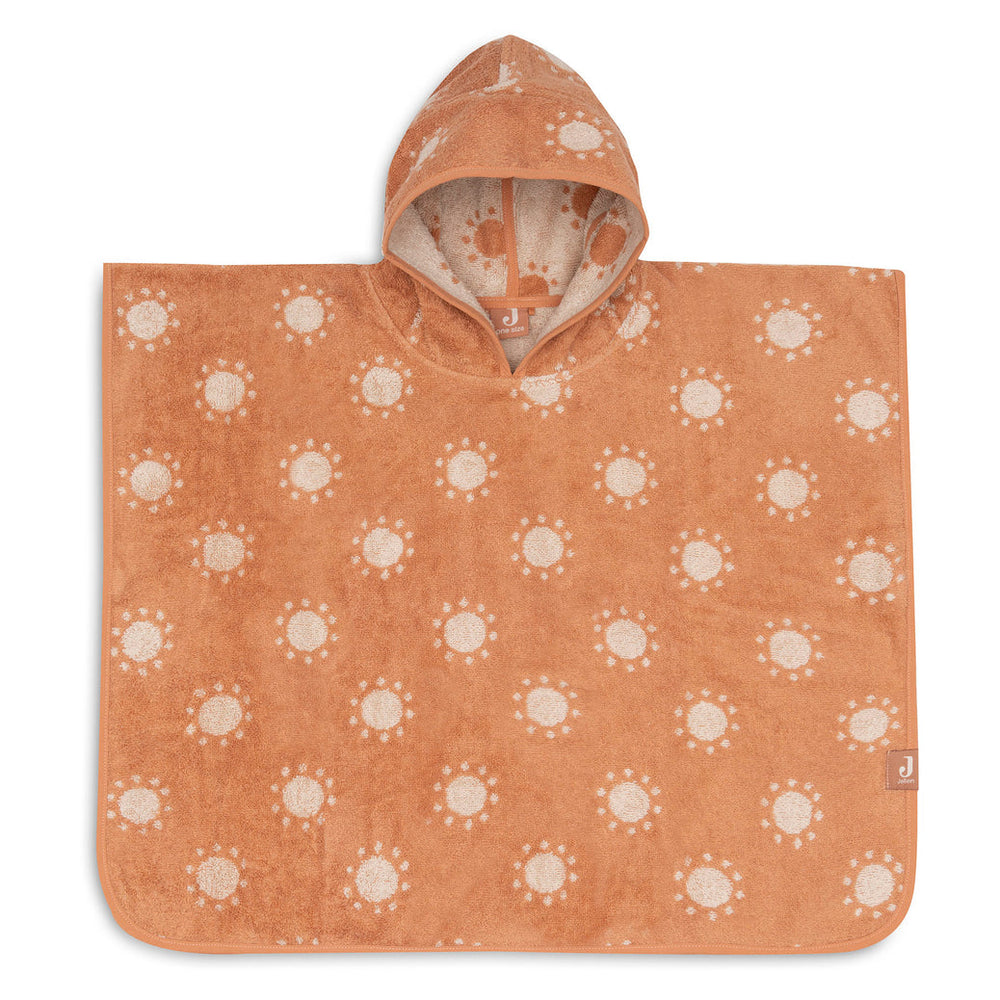 Jollein – Bath Poncho Terry – Jacquard - Sun - Mabel & Fox