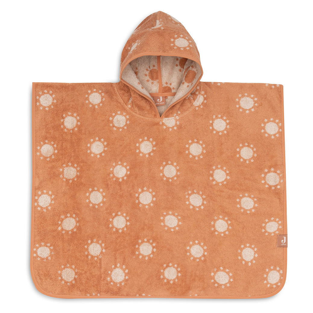 Jollein – Bath Poncho Terry – Jacquard - Sun - Mabel & Fox