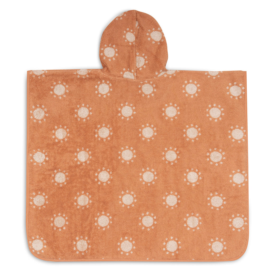 Jollein – Bath Poncho Terry – Jacquard - Sun - Mabel & Fox