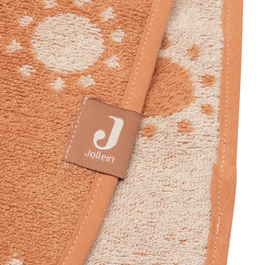 Jollein – Bath Poncho Terry – Jacquard - Sun - Mabel & Fox