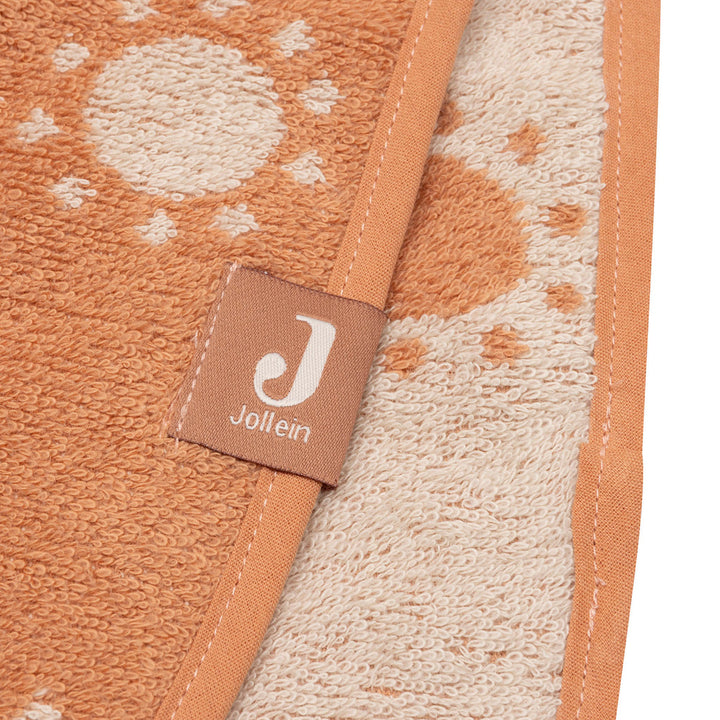 Jollein – Bath Poncho Terry – Jacquard - Sun - Mabel & Fox