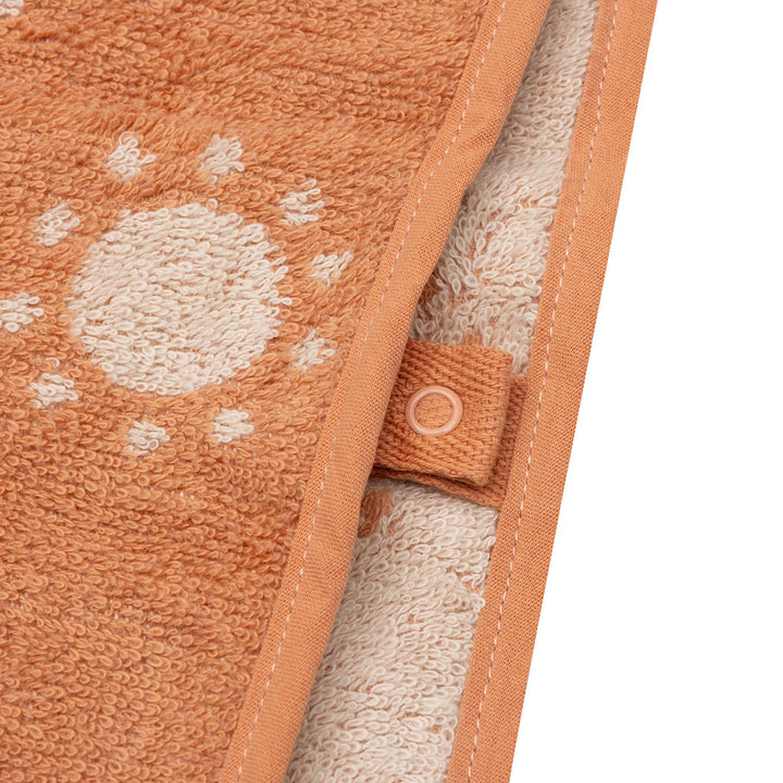 Jollein – Bath Poncho Terry – Jacquard - Sun - Mabel & Fox