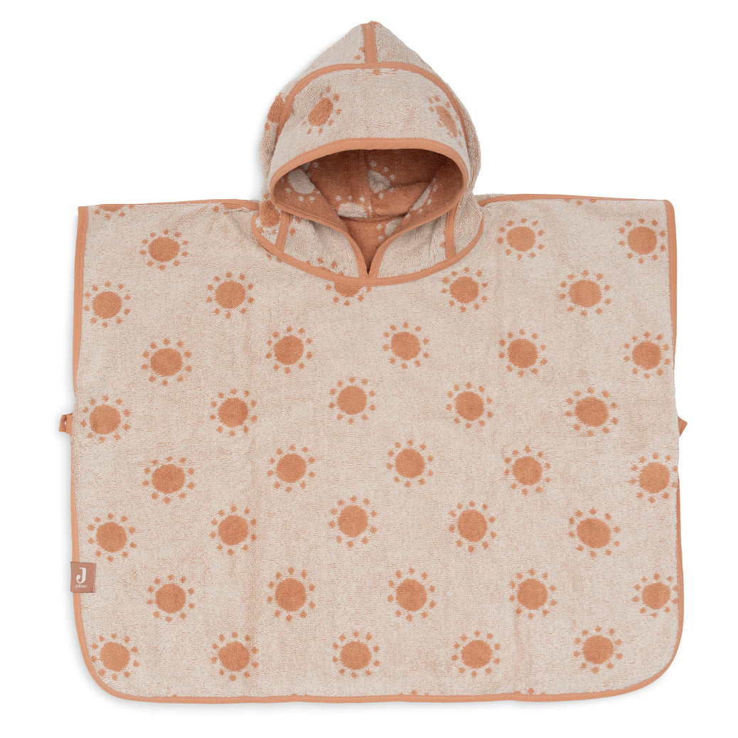 Jollein – Bath Poncho Terry – Jacquard - Sun - Mabel & Fox