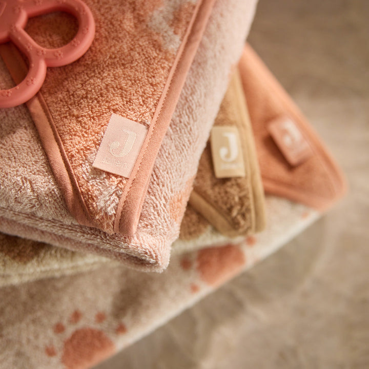 Jollein – Bathcape Terry 75x75cm – Jacquard - Mabel & Fox