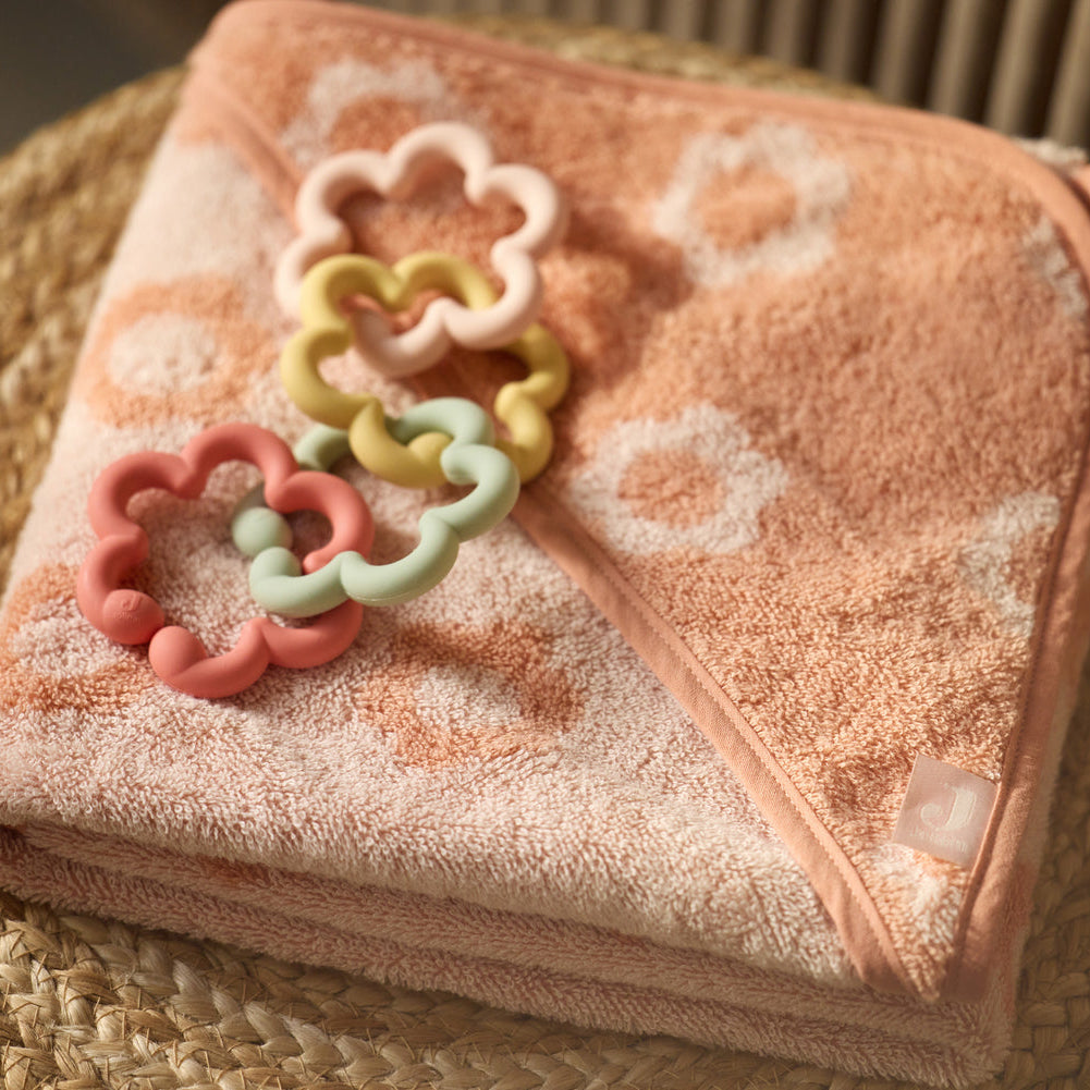 Jollein – Bathcape Terry 75x75cm – Jacquard - Mabel & Fox