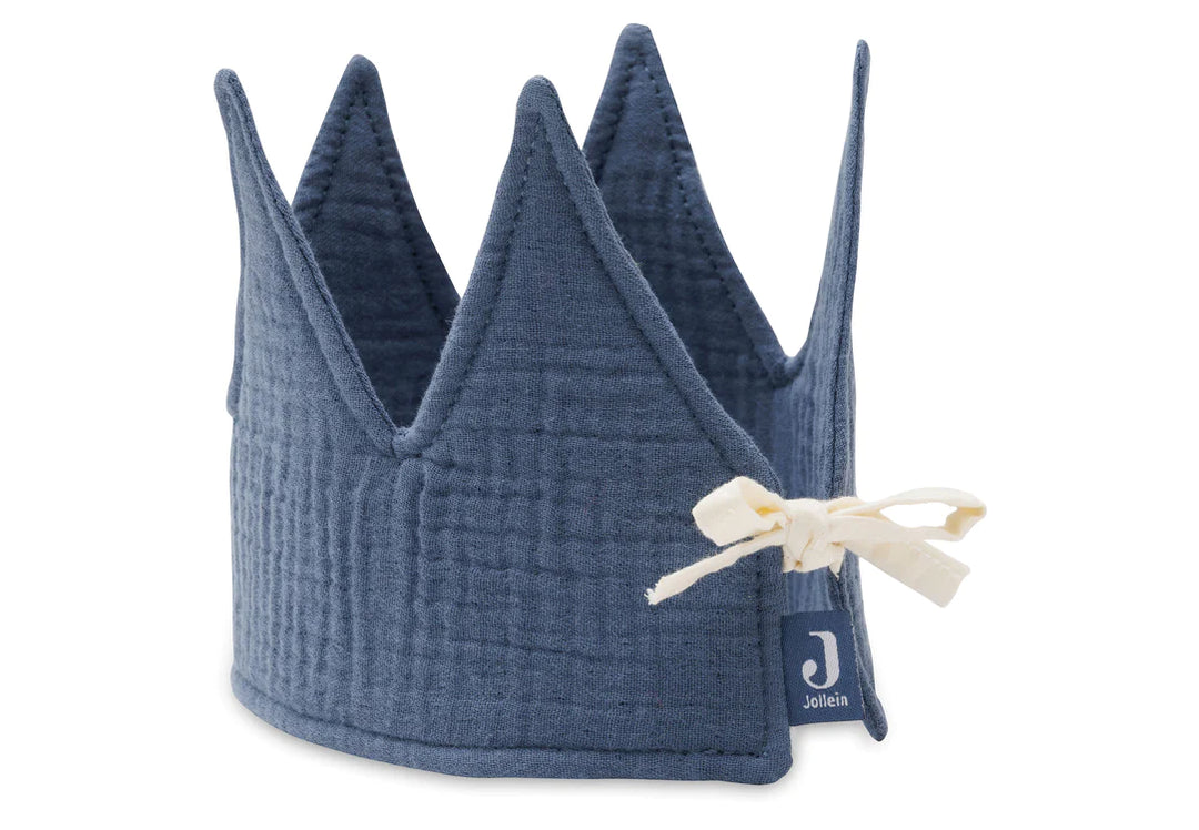 Jollein - Birthday Crown - Jeans Blue - Mabel & Fox