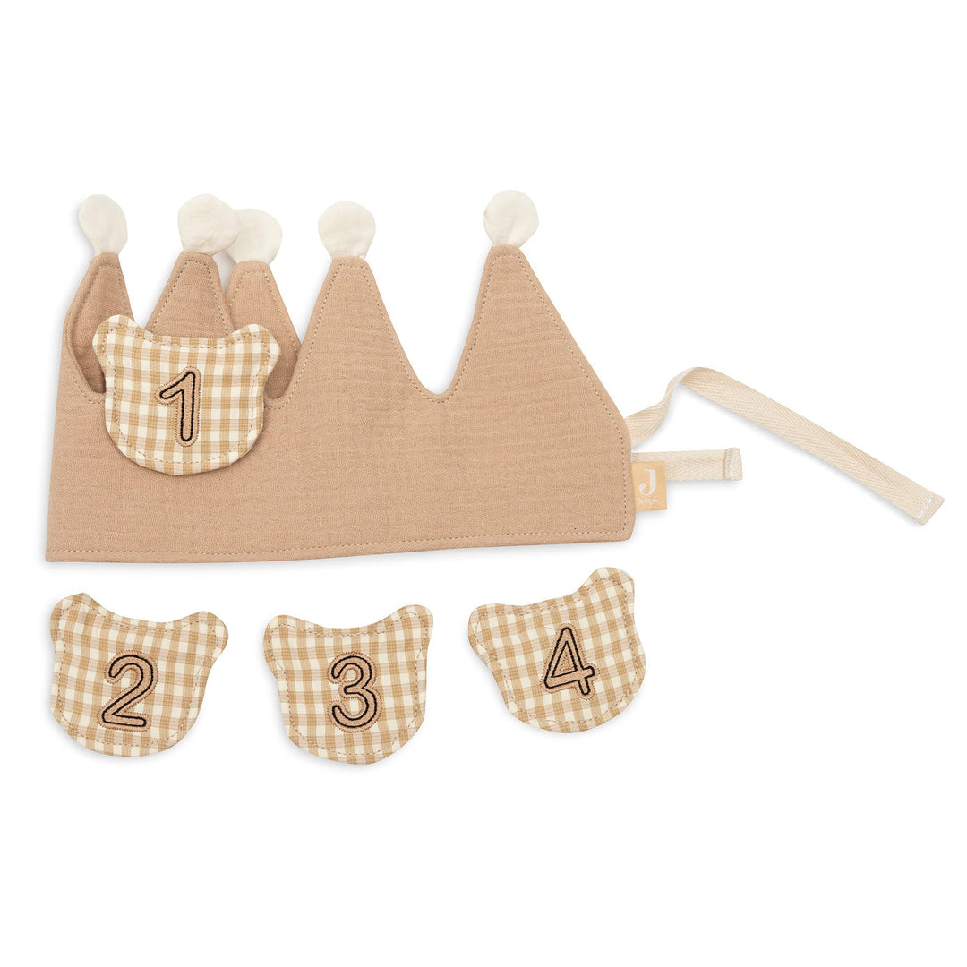 Jollein - Birthday Crown - Teddy Bear - Mabel & Fox