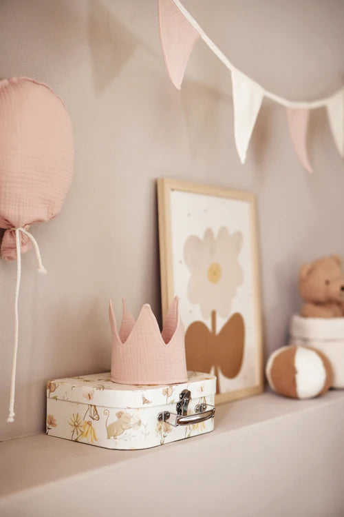 Jollein - Birthday Crown - Wild Rose - Mabel & Fox