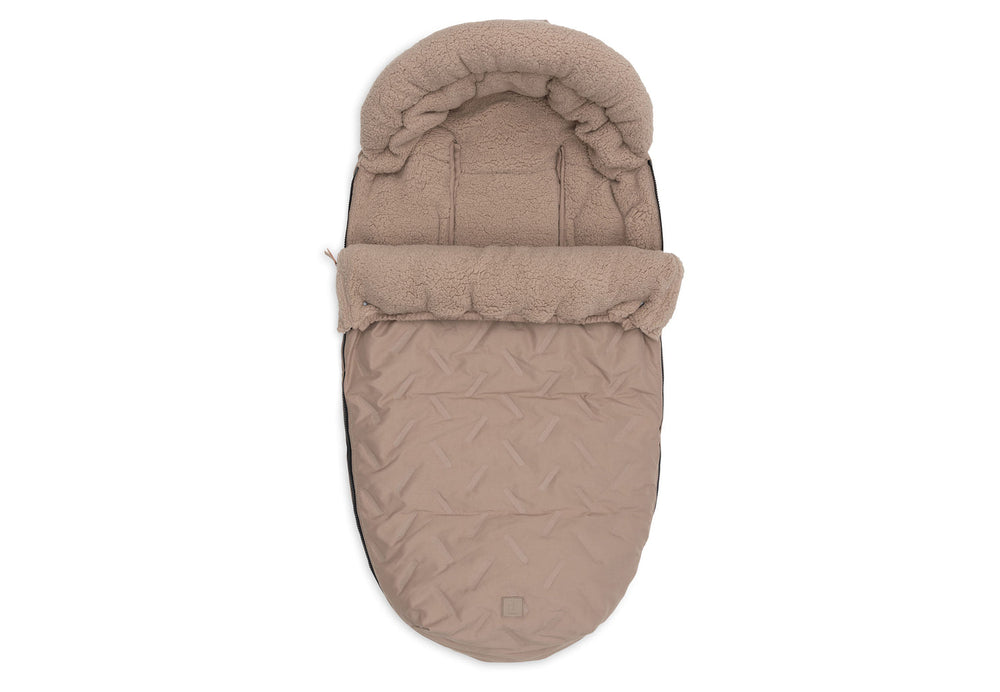 Jollein - Buggy Footmuff - Milky Coffee - Mabel & Fox