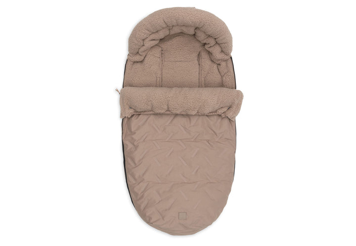 Jollein - Buggy Footmuff - Milky Coffee - Mabel & Fox