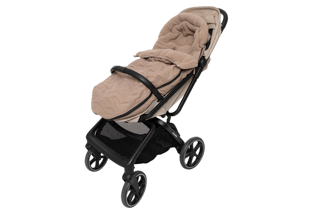 Jollein - Buggy Footmuff - Milky Coffee - Mabel & Fox
