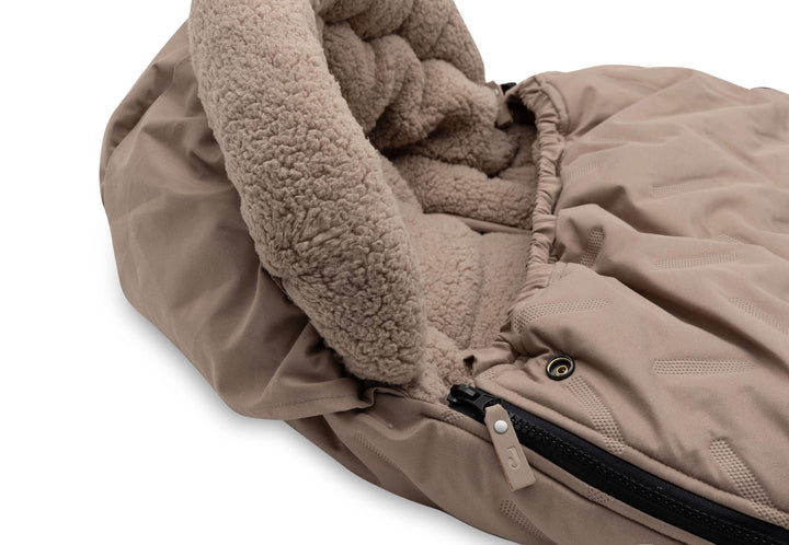 Jollein - Buggy Footmuff - Milky Coffee - Mabel & Fox