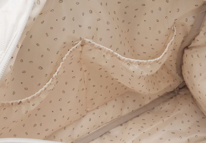 Jollein - Changing Bag - Embossed Sand - Mabel & Fox