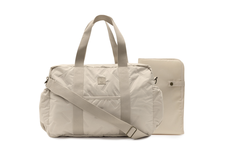 Jollein - Changing Bag - Embossed Sand - Mabel & Fox